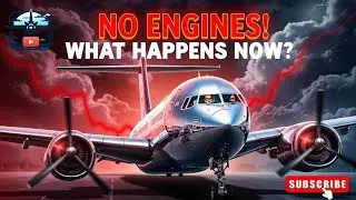 ⚠️ What Really Happens if a Plane Loses Both Engines Mid-Flight? The Shocking Truth! ✈️😱🔧