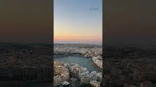 Sunrise in Malta #travel #sunrise  #sky #nature #city #islands #fypシ゚viral #4k #aerial #food  #beach