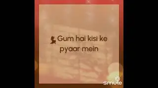 Unplugged Remix- gum hai kissi ke pyar ne -my voice #sunildudia #kishorekumar #latamangeshkar