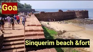 Goa Sinquerim Beach & Lower Aguada Fort |Sinquerim Fort |Devil's Finger cave Goa