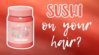 Lime Crime SUSHI | Hair Swatches