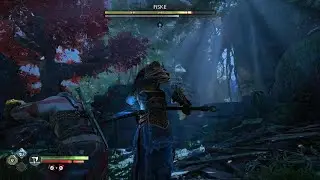 Sparring Fiske 2 - God of War Ragnar&ouml;k - Dauntless Shield Gameplay - GMGOW
