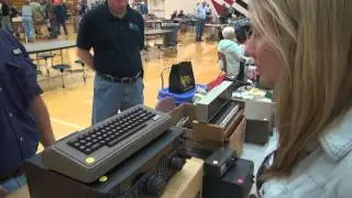 Lowell MI High School Youth Ham Radio Club Hamfest 2014