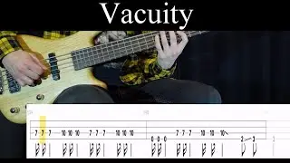 Vacuity (Gojira) - Bass Cover (With Tabs) by Leo D&uuml;zey