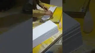 making it shelf toker PVC acrylic and vinyl with lamination