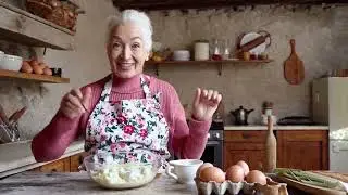 Sora openAI A instructional cooking session for homemade gnocchi hosted by a grandmother