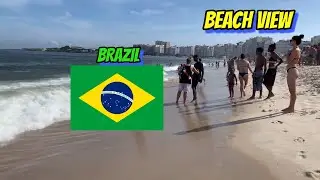 Beach PARTY😲 Rio de Janeiro | Brazil | 2023 LEBLON Beach !