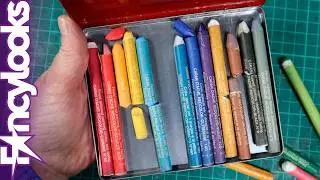 Dibujar con ceras de hace 50 a&ntilde;os