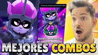 🏆 COMBOS para GANAR 9-0 el DESAFIO de AMBER CABALLERA  🔥⚔️ COMO CONSEGUIRLA *GRATIS* en BRAWL STARS