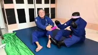 Day 1 drilling BJJ with Smarty 2.0 for magnificent movement anytime to improve our skills