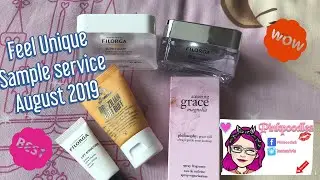 Feel Unique Sample Service August 2019 #samples #cantbeliveit