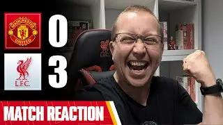 Gravenberch DOMINATED the midfield and we battered them | Man United 0-3 Liverpool | Chris' Reaction