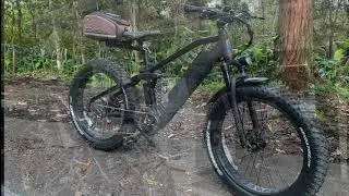 Electric Fat Tire Bike Review---M2S Bikes