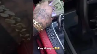 RealWattsBaby riding round wit stacks of Money 💰