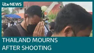 Thailand nursery attack: Grief-stricken parents identify their own children as victims | ITV News