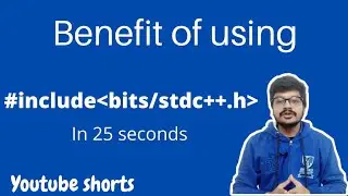include bits/stdc++ || YouTube Shorts || OhMyCode!