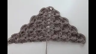 76.  Tuch häkeln / Muster / Cloth Scarf