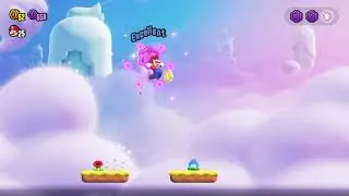 Super Mario Bros Wonder - 39 - Expert Badge Challenge - Spring Feet I