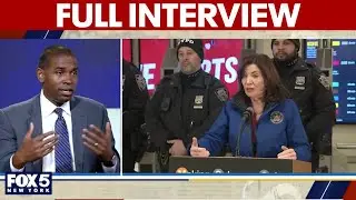 NY Lt. Gov. Antonio Delgado compares Gov. Kathy Hochul to Trump: FULL INTERVIEW