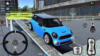 Mini Cooper Parking Platforms School Level 13 - Car Parking 2025 - Parking Game Android Gameplay