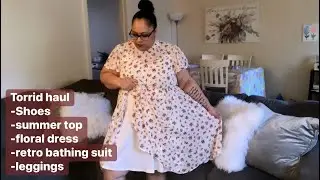 Torrid plus size try-on clothing haul size 3/4