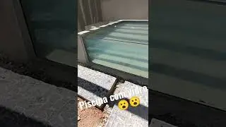LATERAL DA PISCINA FEIRA COM VIDRO!