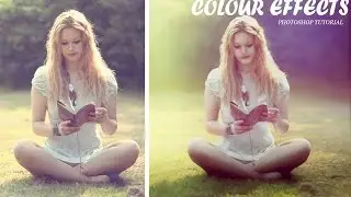Summer Girl | Fantasy Looks Photo Effects | Skin Reetouching High End - Photoshop Tutorial |