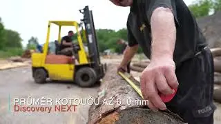 Dvoukotoučová úhlová pila Discovery NEXT ( Official promo video )