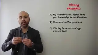 Business strategy evolution - understanding business strategy (Course conclusion)