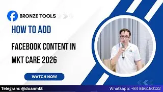 How To Add Contents To MKT Care 2026 | Facebook Bot