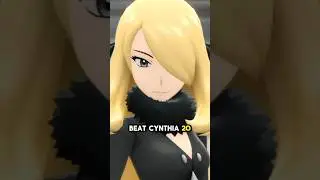 Rematch Cynthia 20 TIMES for THIS