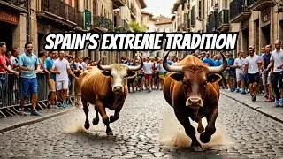 DON&rsquo;T Go RUNNING OF THE BULLS - Most Dangerous Event in SPAIN