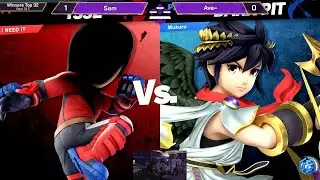 Renaissance SSBU Singles - Winners Top 32 - Ave~ (Mii Brawler) vs. Sam (Dark Pit) - SSBU