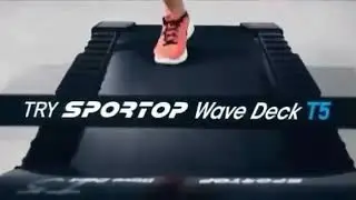 New Sportop treadmill (wavedeck)  T5
