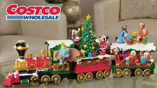 Disney Christmas Train with Lights and Sounds - Costco Disney Christmas Collection