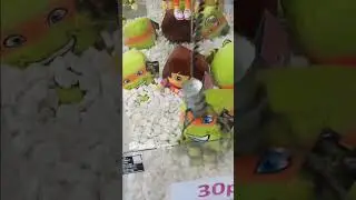 spungebob elaut mega crane claw machine at joyland great Yarmouth re upload