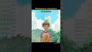 Madagascar characters as humans