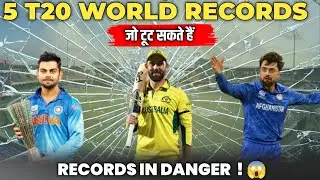 Records in Danger in this ICC T20 World Cup 2026 🔥| Unique Records of ICC T20 World Cup 💥