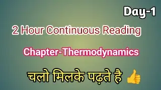 Thermodynamics practice from jb sir//2 hour Continuous study at night