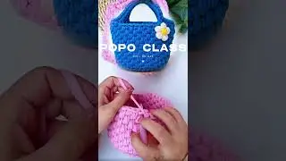 Crochet the Body of the Bag  Step-by-Step Tutorial | Easy & Clean Look #crochetforbeginners #crochet