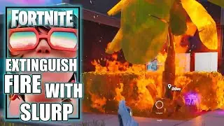 Extinguish Fires on Structures With Slurp - Fortnite