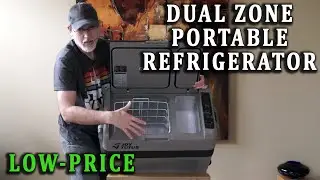 JOYTUTUS 42 Quart - dual zone 12v portable fridge freezer - first look
