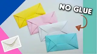 Чтобы упростить складывание бумаги для конвертов | легкое складывание конвертов из бумаги | BTB P...
