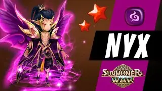 DeBuff Team with Nyx. Dark Fairy King in Summoners War RTA