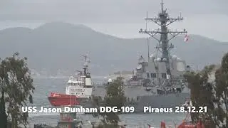 USS JASON DUNHAM DDG-109 [ Piraeus , Greece ]