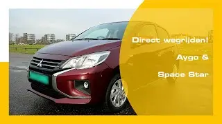 Direct rijden: Toyota Aygo & Mitsubishi Space Star