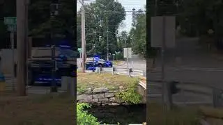 Townsend MA PD responding code 3 #firebuff #police #sirens #policeofficer #policecar #firstresponder