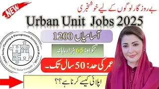 Urban Unit Surveyor Jobs 2025 | Pakistan Government job | Urban Unit Jobs Interview Questions