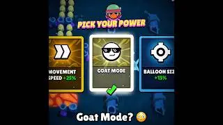 Goat Mode is a little bit Broken 😳