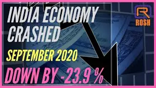 INDIA GDP 2020 - INDIA GDP Growth Rate [September 2020]